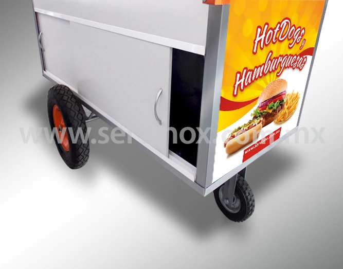 Carrito Para Hot Dogs Y Hamburguesas Mod CH 170 7
